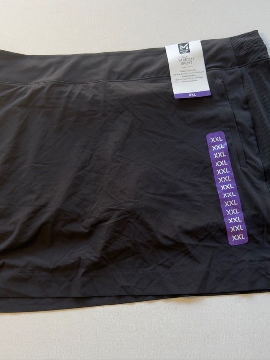 Member's Mark Pants - NWT Women's Member's Mark Stretch Skort in Black Size XXL (D2)